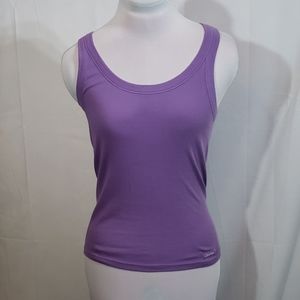 EUC Calvin Klein Purple Cotton Tank Top Medium